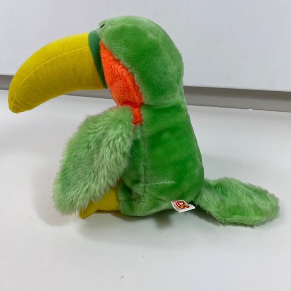 Dole 1983 Bananimal Toucan Plush Stuffed Animal Stuffie Green Yellow Advertising - Picture 5 of 16